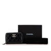 Chanel Quilted Lambskin CC Crystal Coin Pouch Secondhand