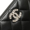 Chanel Quilted Lambskin CC Crystal Coin Pouch Secondhand