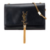 Saint Laurent Medium Smooth Calfskin Classic Monogram Kate Tassel Crossbody Secondhand