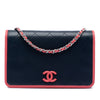 Chanel Quilted Lambskin Color Pop CC Wallet on Chain Secondhand