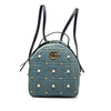 Gucci Small GG Marmont Pearl Studded Matelasse Denim Backpack Secondhand
