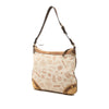 LOEWE 160th Anniversary Suede Trimmed Canvas Shoulder Bag Secondhand