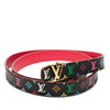 Louis Vuitton Monogram Multicolore LV Initiales Belt Secondhand