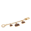 Louis Vuitton Gold Plated Monogram Speedy Trio Chain Bag Charm Secondhand