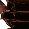 Celine Classique Triomphe Coated Canvas and Calfskin Triomphe Crossbody Secondhand