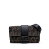 Fendi Zucca Canvas Convertible Baguette Satchel Secondhand