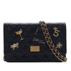 Chanel Quilted Aged Calfskin Reissue 2.55 Lucky Charms Wallet On Chain Secondhand