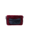 Chanel Paris Cosmopolite Small Tricolor Quilted Velvet Private Affair Camellia Flap Secondhand