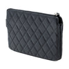 Chanel CC Quilted Lambskin Clutch Secondhand