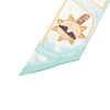 Hermès Funny Ice Cream Silk Twilly Scarf Secondhand
