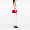 Chanel CC Quilted Wool Felt Whipstitch Fancy Flap Secondhand