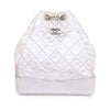 Chanel Crumpled Metallic Calfskin Gabrielle Backpack Secondhand