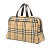 Burberry House Check Canvas Travel Bag Secondhand