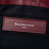 Balenciaga M Canvas Navy Clip Clutch Secondhand