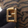 Fendi Zebra Print Canvas Satchel Secondhand