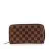 Louis Vuitton Damier Ebene Zippy Long Wallet Secondhand
