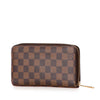 Louis Vuitton Damier Ebene Zippy Long Wallet Secondhand