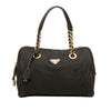 Prada Tessuto Chain Bauletto Bag Secondhand