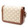 Celine Teen Triomphe Coated Canvas and Calfskin Triomphe Crossbody Secondhand