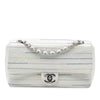 Chanel Distressed Calfskin Straight Line Stitch Flap Secondhand