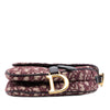 Dior Mini Oblique Canvas Saddle Bag Secondhand