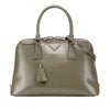 Prada Medium Saffiano Vernice Promenade Satchel Secondhand
