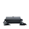 Saint Laurent Ribbed Acrylic Lambskin Fringe Monogram Monochrome Opium Box Bag Secondhand