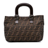 Fendi Small Zucca Canvas Twins Tote Secondhand