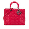 Dior Large Lambskin Cannage Lady Dior Secondhand