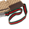 Gucci GG Canvas Web Double Pocket Belt Bag Secondhand