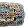 Chanel Medium Classic Multicolor Tweed Double Flap Secondhand