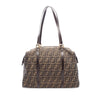 Fendi Zucca Canvas Shoulder Bag Secondhand