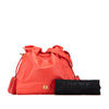 LOEWE Embossed Leather Flamenco Tassel Crossbody Secondhand