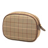 Burberry Vintage Check Canvas Clutch Secondhand