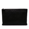 Bottega Veneta Large Nappa Intrecciato Flat Zip Biletto Pouch Secondhand