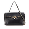 Valentino Small Pebbled Calfskin Rockstud Single Handle Flap Secondhand