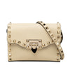 Valentino Mini Leather Rockstud Flap Crossbody Secondhand