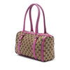 Gucci GG Canvas Abbey D Ring Boston Bag Secondhand