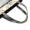 Burberry Nova Check Trimmed Leather Handbag Secondhand