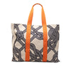 Hermès Toile Noeuds Marins Beach Tote Secondhand