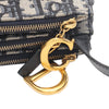 Dior Oblique Canvas Saddle Triple Zip Crossbody Secondhand
