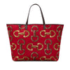 Gucci Printed Canvas Horsebit Tote Secondhand