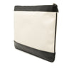 Balenciaga Canvas Navy Clip M Clutch Secondhand