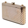 Stella McCartney Perforated Metal Clutch on Chain Secondhand