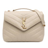 Saint Laurent Small Matelasse Calfskin Monogram LouLou Shoulder Bag Secondhand