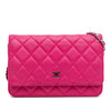 Chanel Classic Caviar Wallet On Chain Secondhand