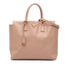 Prada Saffiano Lux Double Handle Shopping Tote Secondhand