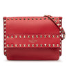 Secondhand Valentino Small Grained Calfskin Rockstud Crossbody