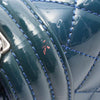 Chanel Old Medium Quilted Patent Acrylic Boy Flap Secondhand