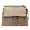 Chloé Medium Calfskin and Suede Faye Crossbody Secondhand